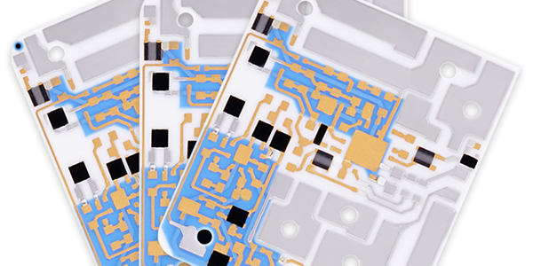 Thick Film Gold Coated Substrates